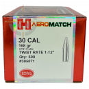 HORNADY 305071 AEROMATCH™ GESCHOSSE .30/.308 168GR HPBT 500 STÜCK